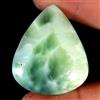 Gemstonedesire 48,15 ct pietra di luna verde naturale pera a goccia cabina 29x36x6 mm gemme ...