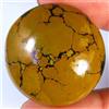 Gemstonedesire 56,80 ct.100% naturale di alta qualità turchese tibetano cabina rotonda 26x26...