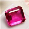 23.70 Ct Ruby Mogok Naturale Mogok Rosa, Forma Emerald, Taglio Rettangolare