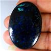 Gemstonedesire Cabina ovale in malachite azzurra naturale 121,05 ct 31 x 46 x 6 mm pietra pr...