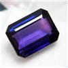 Certificato 20.00 CT Naturale Viola Taaffeite Smeraldo Taglio Loose Gemma