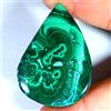 Gemstonedesire 124,90 ct.100% naturale grande malachite crisocolla fantasia cabina 37 x 55 x...