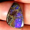 Gemstonedesire 8,50Cts Charming 100% Natural Ammolite Canadian Cab 11x18x4mm Original Gemma