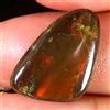 Gemstonedesire 11,05Cts Charming 100% Natural Ammolite Canadian Cab 13x19x4mm Original Gemma