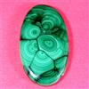 Gemstonedesire 125,90 ct .100% naturale classica verde malachite ovale cabina 27 x 46 x 7 mm...