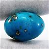 Certificato Turchese Naturale 22.00 KT Carino Blu Cabochon Loose Gemma