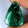 Gemstonedesire 101,90 ct.100% naturale crisocolla malachite pera cabina 33 x 46 x 6 mm pietr...