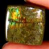 Gemstonedesire 11,40 ct affascinante 100% naturale ammolite canadese cabina 15x15x4 mm pietr...