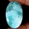 Gemstonedesire 33,90 ct 100% naturale design blu cielo Larimar cabina ovale 19x30x6 mm pietr...