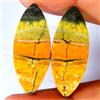 Gemstonedesire Coppia di gemme abbinate 26,80 ct.100% naturale grande collezione Bumble Bee ...