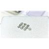 NATURAL ROSE CUT DIAMONDS Diamante Naturale Lotto Sale Pepe Rotondo Brilliantcut 1.5MM (Piccoli) 10 PC