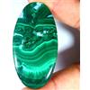 Gemstonedesire 132,50 ct .100% naturale grande malachite crisocolla ovale cabina 30 x 58 x 6...