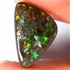 Gemstonedesire 6,80 ct. 100% naturale multi fuoco ammolite fantasia cabochon 11 x 17 x 4 mm ...