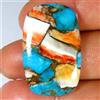 Gemstonedesire Cuscino cabochon turchese rame ostrica spinosa 31,00 ct 20x32x4 mm gemme trat...