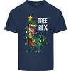 Gildan Albero Rex T- Rex Divertente Natale Dinosauro Uomo Cotone Leggero T-Shirt