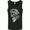 Gildan Gilet Da Uomo Biker Outlaw Con Teschio Per Moto