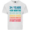 Gildan T-Shirt In Cotone Leggero Per Uomo Di 34 Anni