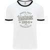 Fruit of the Loom Maglietta Ringer Da Uomo Del 32° Compleanno Vintage Anno 1994