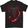 Gildan Fantasy Fire Dragon 5 Maglietta Uomo 100% Cotone