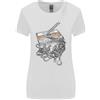 Gildan T-Shirt Donna A Taglio Ampio Anni '80 '90 In Nastro Cassetta Musicale Old School