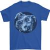 Gildan Pitbull Cane Portrait T-Shirt 100% Cotone