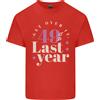 Gildan Divertente T-Shirt Per Bambini Del 50° Compleanno 49 È Così L'Anno Scorso