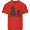 Gildan T-Shirt In Cotone Leggero Per Uomo Con Cucciolo Di Terranova