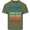 Gildan T-Shirt In Cotone Leggero Per Uomo Di 60 Anni Per Il 60° Compleanno