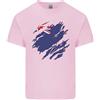 Gildan T-Shirt Leggera In Cotone Da Uomo Con Bandiera Della Nuova Zelanda E Kiwi