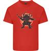 Gildan T-Shirt Leggera In Cotone Per Uomo Samurai Cthulhu Kraken