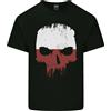 Gildan Maglietta Cotone Uomo Biker Con Bandiera Palestra Polacca