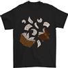 Gil dan Incantesimo Libro Magia Mago Magico T-Shirt 100% Cotone