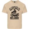 Gildan Boats You Can'T Comprare Felicità Marinaio Vela Uomo Cotone Leggero T-Shirt