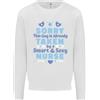 Awdis Taken By A Smart Infermiera Divertente Valentines Giorno Bambini Felpa Maglione
