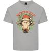 Gildan Moodolf Divertente Rudolf Natale Mucca Uomo Cotone Leggero T-Shirt