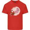 Gildan Babbo Natale Slitta Sfilacciato By Suini Divertente Uomo Cotone Leggero T-Shirt