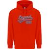 Big On Birthdays Legend Since 33dr Compleanno 1992 Felpa Uomo 80% Cotone