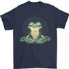 Gildan T-Shirt Da Uomo Yoga Frog In 100% Cotone