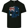 Gildan T-Shirt Leggera In Cotone Per Uomo Con Bandiera Del Biker Australiano