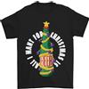 Gil dan T-Shirt Da Uomo 100% Cotone Tutto Ciò Che Voglio Per Natale È Birra