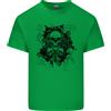 Gildan Tre Teschi Demone Biker Gotico Tatuaggio T-Shirt Bambini