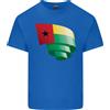 Gildan Arricciato Guinea-Bissau Bandiera Giorno Calcio Uomo Cotone Leggero T-Shirt