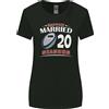 Gildan T-Shirt Rugby Donna A Taglio Più Largo Per Il 20° Anniversario Di Matrimonio
