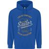lovetshirts Sailor Company Barca A Vela Yacht Speedboat Felpa Uomo 80% Cotone