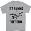 Gildan T-Shirt Uomo Freedom Parachute Regiment Para 1 2 3 4 10 100% Cotone