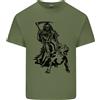 Gildan Pitbull Grim Reaper Cane Teschio Satana Demone Uomo Cotone Leggero T-Shirt