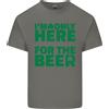 Gildan Im Solo Here per The Birra Giorno di San Patrizio Uomo Cotone Leggero T-Shirt