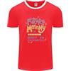Fruit of the Loom Future Mommy Nuovo Baby In Corso Gravidanza T-Shirt Ringer Uomini FotL