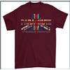 Gildan Para T-Shirt Reggimento Paracadutisti Uomo 1 2 3 4 10 Sfsg Union Jack Reg