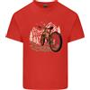 Gildan Mountain Bike Bicicletta Ciclismo Ciclisti MTB Uomo Cotone Leggero T-Shirt